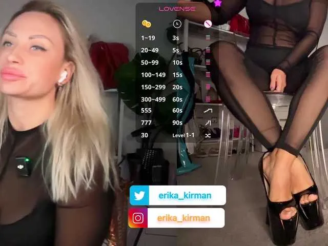 HomePussy1 —  Worship, submission, delight in your eyes. I love sensual details: stockings, nylon, latex, shoes. I love power, control and playing on the edge of what is permitted. Fetishes: feet, nylon, strap-on, femdom, tease & denial. Generous men who know...