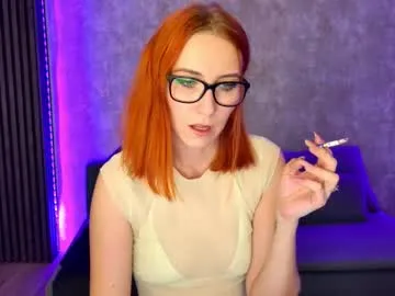 scarleteyes_ — Take your New Ginger girl easy  #redhead #bigass #smalltits #young #smoke