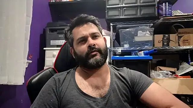 Bad_bearded_dad — show bulge wearing underwear